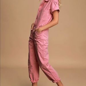 Pink Jumpsuit